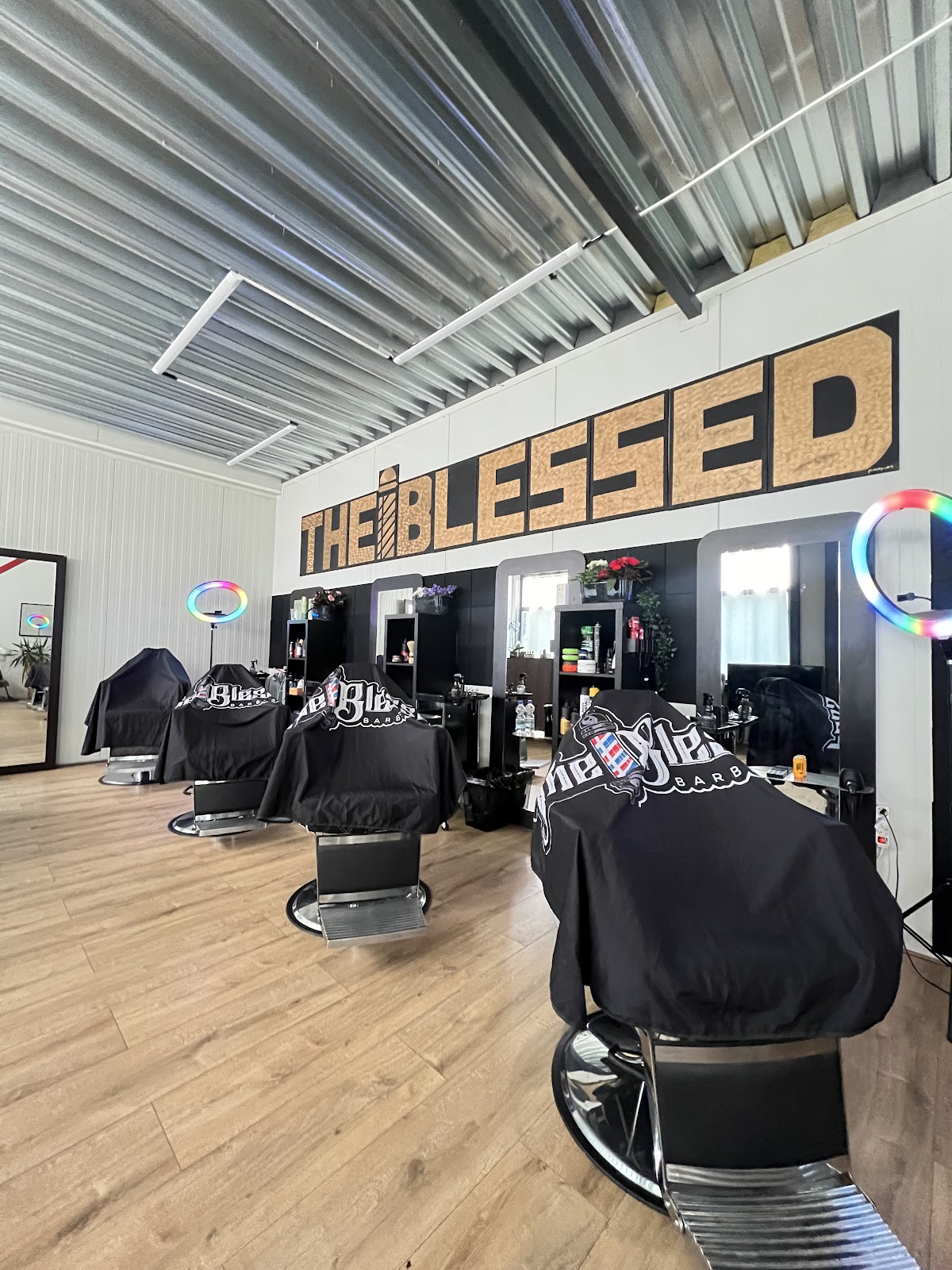 THE BLESSED BARBERSHOP